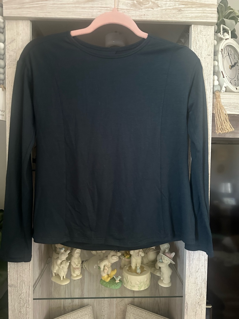 Athleta Kids Long-Sleeve Crewneck Top - Teal